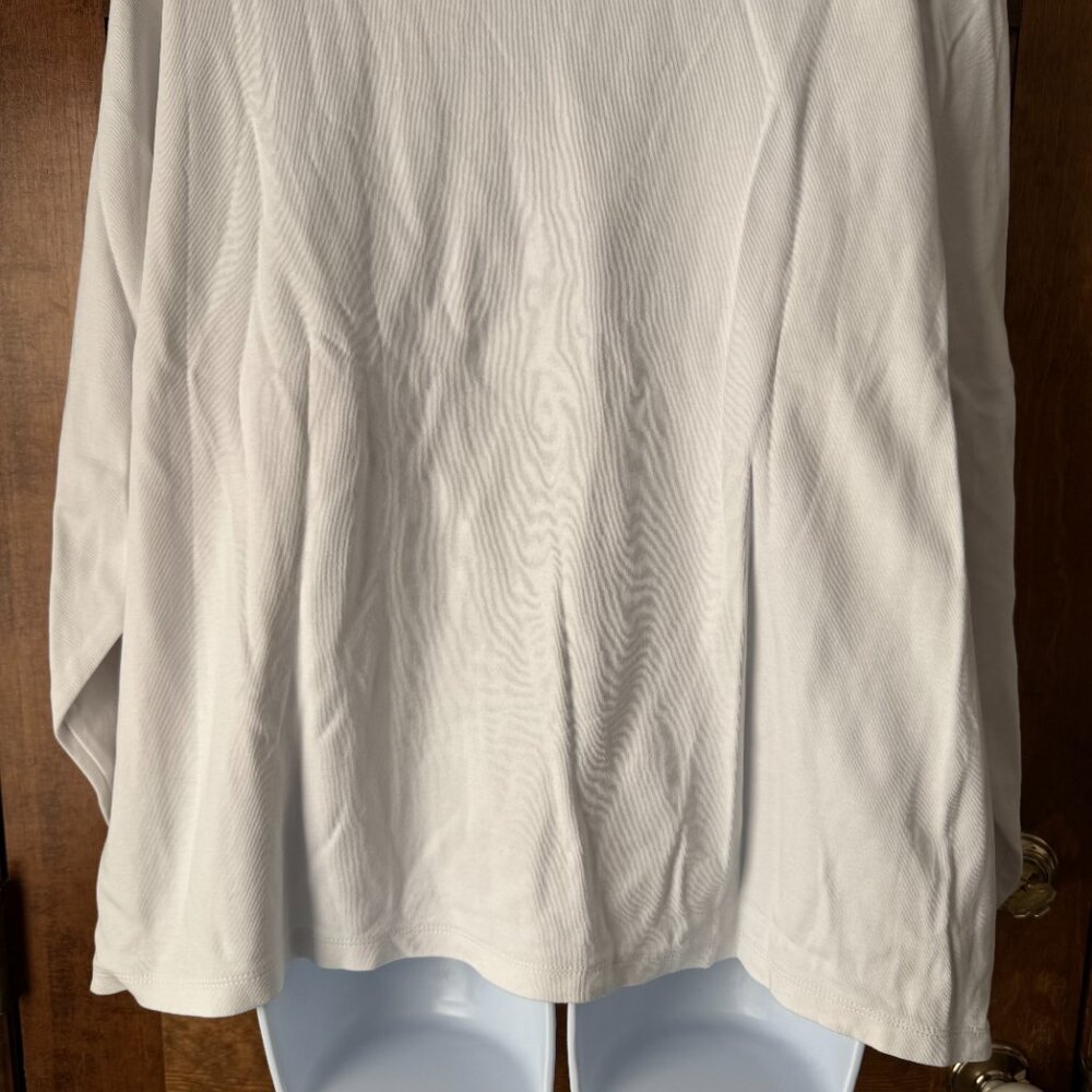 Lands' End White Turtleneck Top Size 2X (20W-22W) - Picture 10 of 11